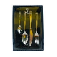 FAQUEIRO INOX NICE 24P 71908