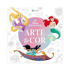 Livro Arte E Cor Princesas 2491