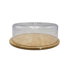 Prato P/Bolo Bambu 28x10 27265