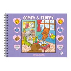 LIVRO COLORIR COMFY FLUFFY 2105