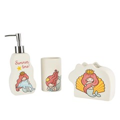 Kit Banheiro Sereia 3p Ab15579