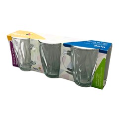Xicara Vid 3p 230ml Tceg0028