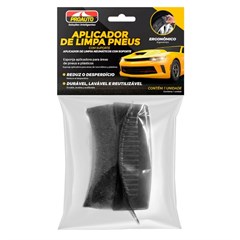 Esponja Aplic Pretinho Pneu 2p 534
