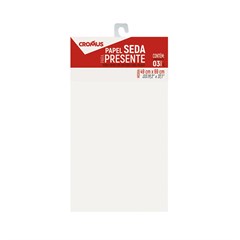 PAPEL SEDA 49X69 3P BCO 235001