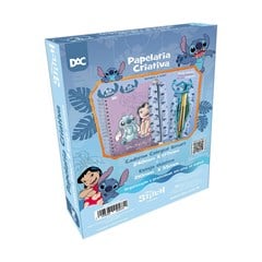 Kit Caderno Estojo Stitch 5319