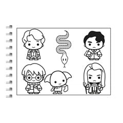 LIVRO COLORIR COMFY H POTTER 3423