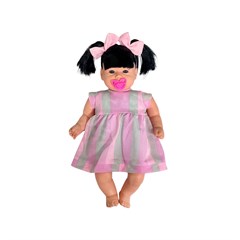 Boneca Mazinha Baby Cab Pto 1184
