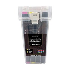 MARCADOR DUAL TIP CARBON LINE 12C 10175