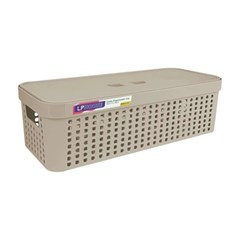 Cesto Organizador C/Tp 3,6l Fe 8506