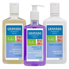 KIT SABONETE LIQ BB LAVANDA 3P 3077