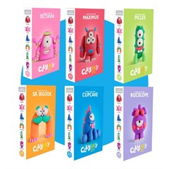 MASSA MOD CLAYEEZ CREATIVE 38G MONSTRO 4010