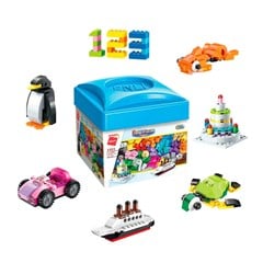 BLOCO MONTAR BUILDN LEARN BOX QM216