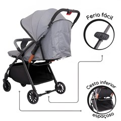 CARRINHO BEBE GREY CZ PF24401