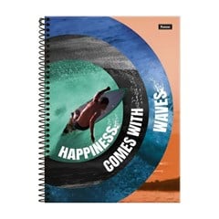 CADERNO CD FREEWAVE 10X1 160F 7042