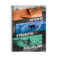 CADERNO CD FREEWAVE 1X1 80F 7044