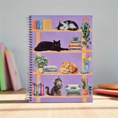 CADERNO CD FURFRIENDS 1X1 80F 7057