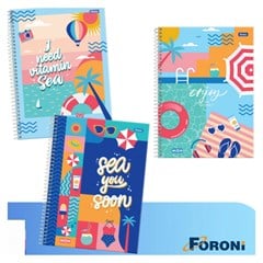 CADERNO CD HIGH FEM 20X1 320F 7145