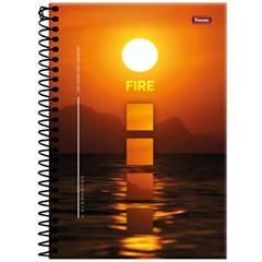 CADERNO 1/8 CD 4 ELEMENTOS 80F 8049