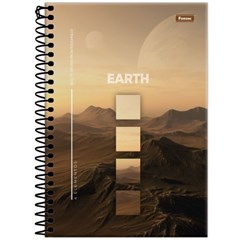 CADERNO 1/8 CD 4 ELEMENTOS 80F 8049