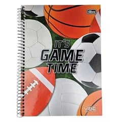 CADERNO CD VIBE MASC 16X1 256F 395340
