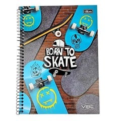 CADERNO CD VIBE MASC 16X1 256F 395340