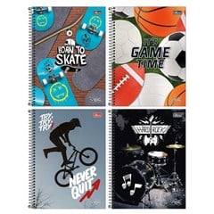 CADERNO CD VIBE MASC 20X1 320F 395358