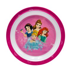 PRATO MELAM PRINCESA 21CM INF DIS010