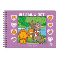 LIVRO COLORIR BIBLICAL CUTE 3027