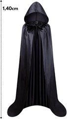 CAPA VAMPIRO 140CM C/CAPUZ MOD-1083