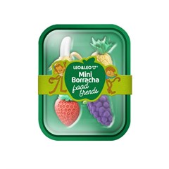 BORRACHA MINI FOOD TRENDS 4P 10195