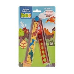 REGUA DOBRAVEL 30CM DINO 10264