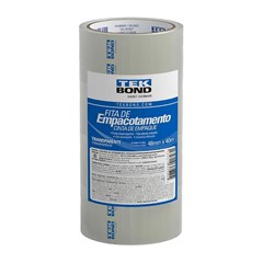 FITA EMPACOTAMENTO 48MMX40M 4P TRANSP