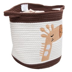 CESTA ORG 29X29 GIRAFFE 221466