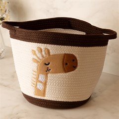 CESTA ORG 29X29 GIRAFFE 221466