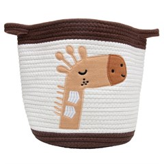 CESTA ORG 29X29 GIRAFFE 221466