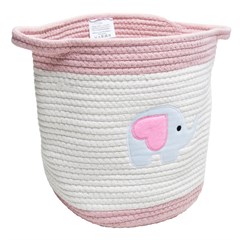 CESTA ORG 29X29 ELEPHANT 221467