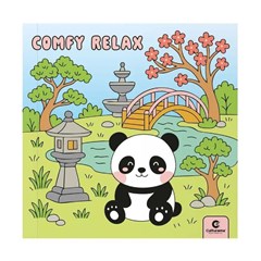 LIVRO COMFY RELAX PANDA 3153
