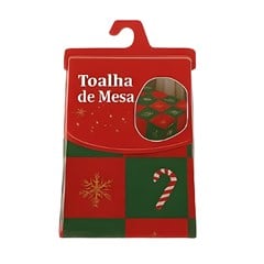 TOALHA MESA NATAL 140X210 SM3463