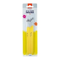 KIT PINCEL REDONDO 6P PC1000