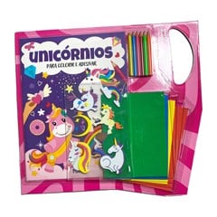 LIVRO COLORIR MINIKIT UNICORNIO 1296