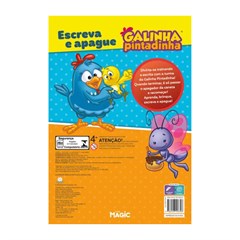 LIVRO ESCREVA APAGUE GALINHA P 6396
