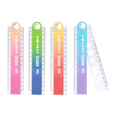 REGUA 30CM SHAPES 910738