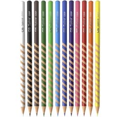 LAPIS COR CIS SPIRO GRIP 12C 58416