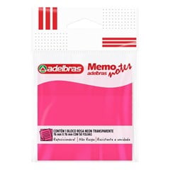 BLOCO ADELB MEM NOT 76X76 RS NEON 7107
