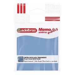 BLOCO ADELB MEM NOT 76X76 AZ 7121