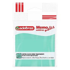 BLOCO ADELB MEM NOT 76X76 VD 7138