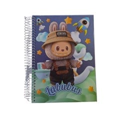 CADERNO CD LABUBUS 15X1 300F 9819