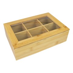 CAIXA MULT BAMBU 6DIV CX154