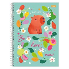 CADERNO CD AMAZZU 1X1 80F 7993