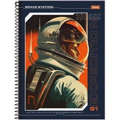 CADERNO CD SPACEFLY 10X1 160F 8276